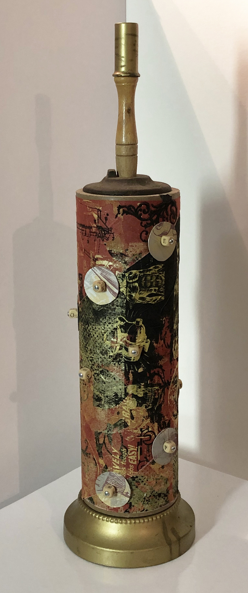 Reliquary of Forgiveness - tall red